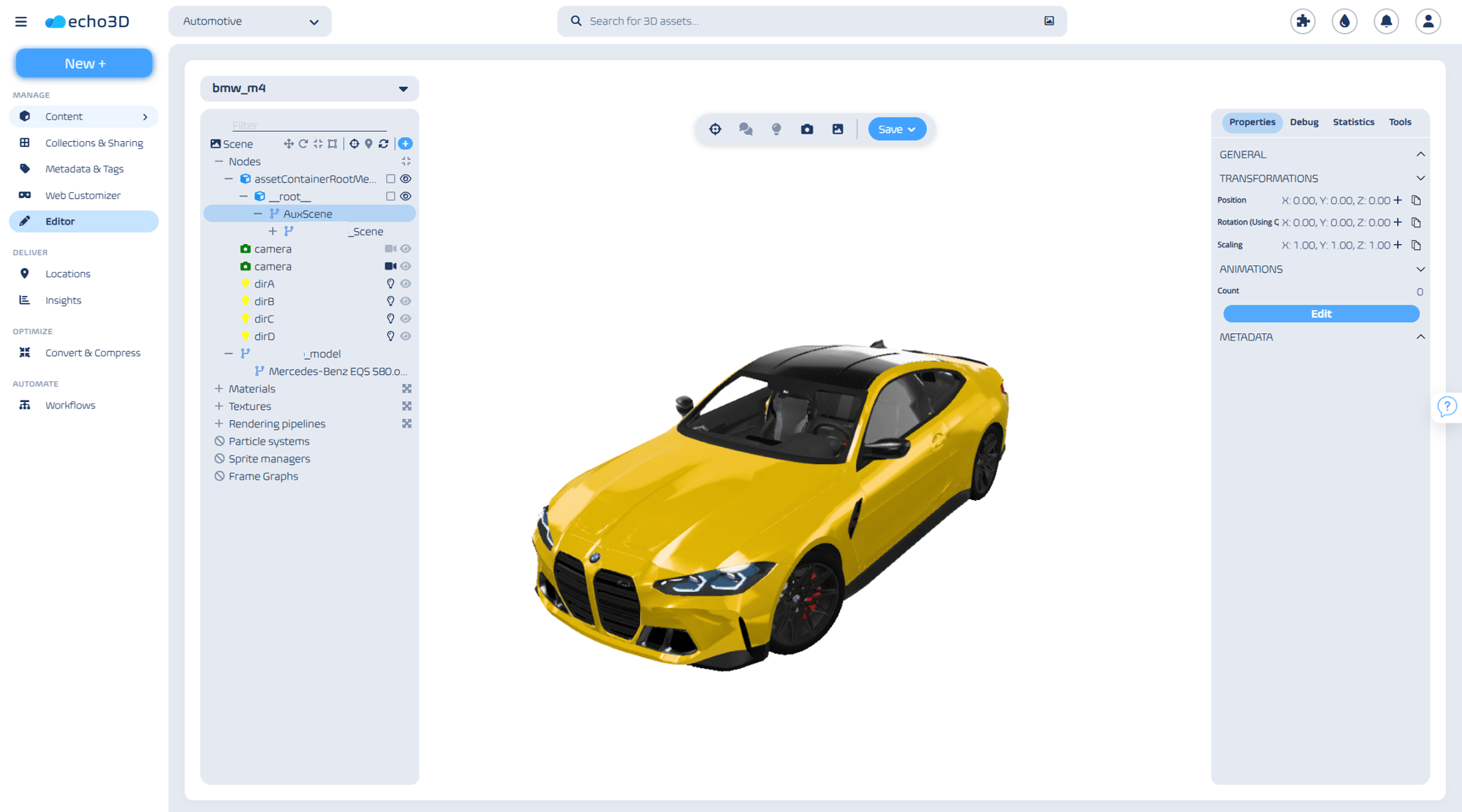 3D file editor