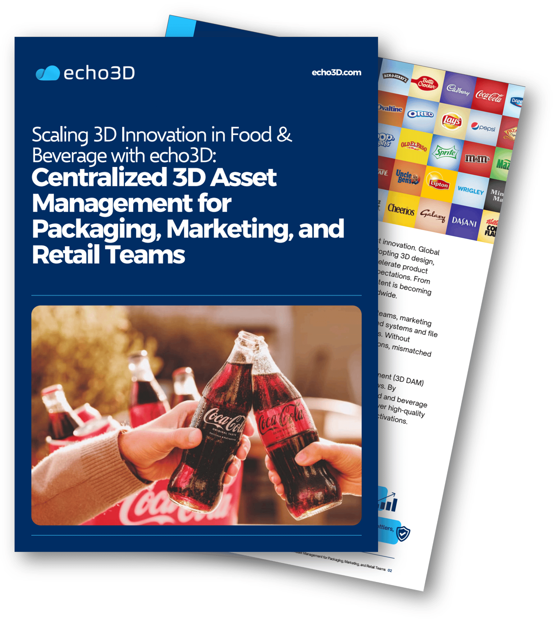 3D digital asset management for Food & Beverage