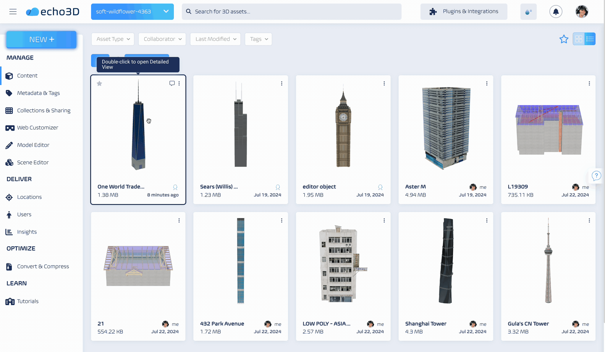 Spatial Asset Management for Enterprises - echo3D | 3D Digital Asset ...